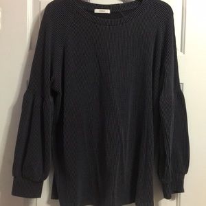 Ripped Bell Sleeved Sweater